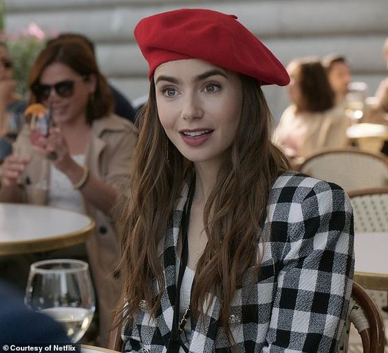 la parisienne Emily in paris sur Netflix