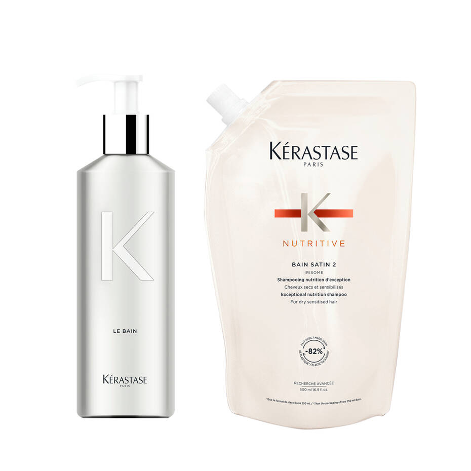 duo KerastaseBouteille et Eco-recharge 500ml