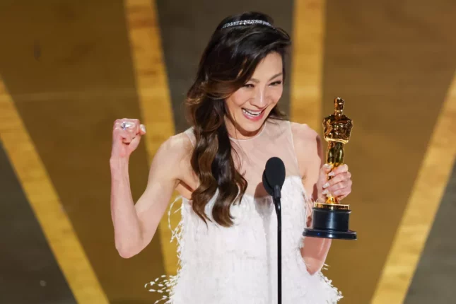 Michelle Yeoh discours aux oscars