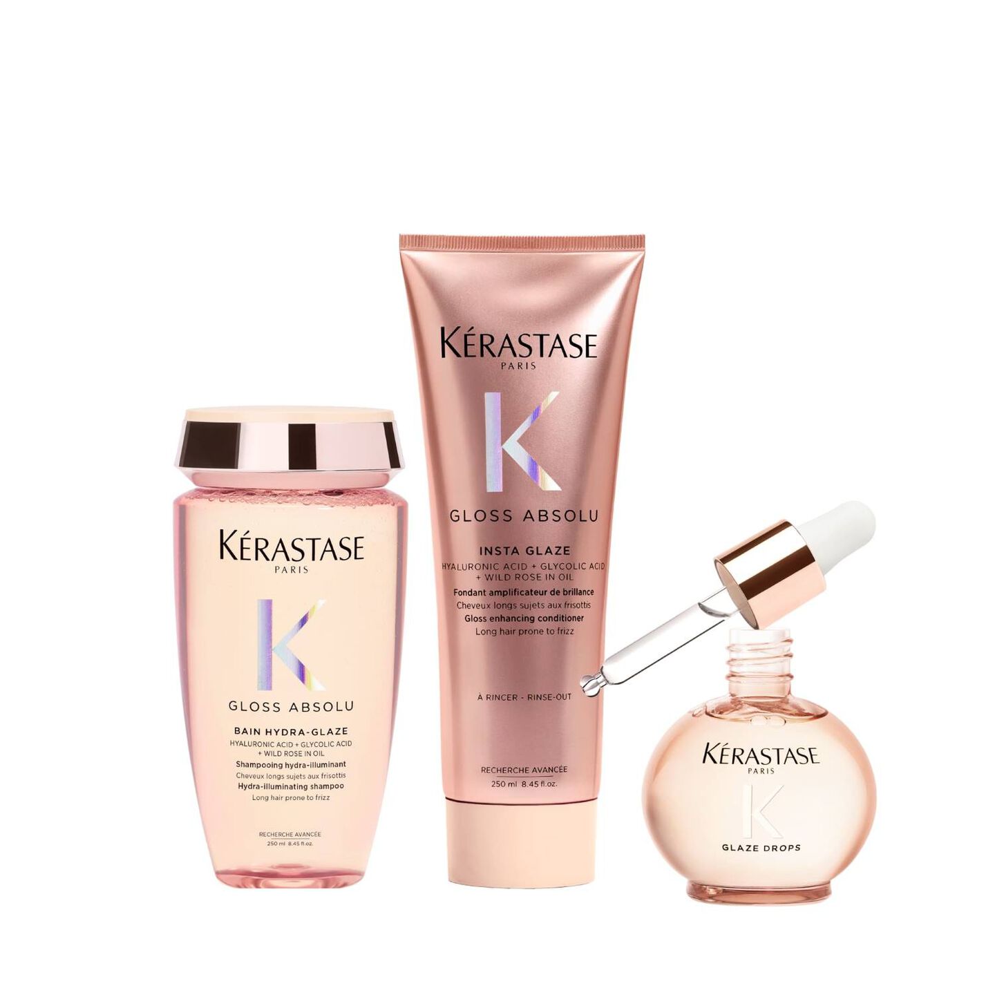trio Kerastase gloss absolu
